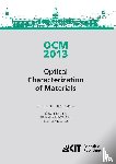 Puente Leon, Fernando - OCM 2013 - Optical Characterization of Materials - conference proceedings