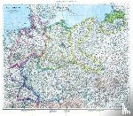  - Historische Karte: Deutschland mit Besatzungszonen - 1. September 1945 (plano)