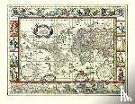 Blaeu, Willem Janszoon - Historische WELTKARTE 1635 - Willem Janszoon Blaeu (Plano)