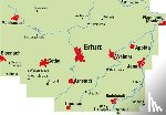  - ADFC-Regionalkarte Erfurt und Umgebung, 1:75.000