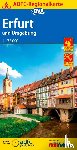  - ADFC-Regionalkarte Erfurt und Umgebung, 1:75.000