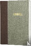  - Schlachter 2000 Bibel - Standardausgabe (Duoleinen braun/khaki, fester Einband)