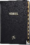  - Schlachter 2000 Bibel - Standardausgabe (Kalbsleder, flexibler Einband, schwarz, Goldschnitt, mit Griffregister)