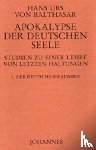 Balthasar, Hans Urs Von - Apokalypse der deutschen Seele