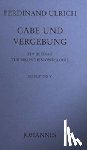Ulrich, Ferdinand - Gabe und Vergebung