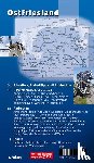  - Ostfriesland >regio< (ganze Region ostfriesische Halbinsel), KVplan, Radkarte/Freizeitkarte, 1:100.000 / 1:25.000