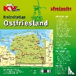  - Ostfriesland Freizeitatlas (ganze ostfriesische Halbinsel) - Spiralbindung, KVplan, Radkarte/Freizeitkarte, 1:60.000