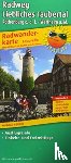  - Lovely Tauber Valley cycle path, cycle tour map 1:50,000