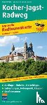  - Kocher-Jagst cycle path, cycle tour map 1:50,000