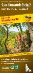  - Saar-Hunsruck-Steig 2, hiking map 1:25,000