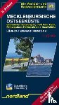  - Mecklenburgische Ostseeküste Lübeck - Wismar - Rostock 1 : 75 000. Wander- und Radwanderkarte