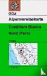  - DAV Alpenvereinskarte 0/3A Cordillera Blanca Nordteil 1 : 100 000