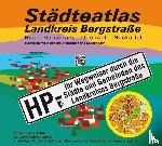 Messer, Michael - Städteatlas Landkreis Bergstraße 1:13.000