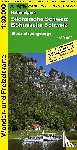  - Nationalpark Sächsische Schweiz, Böhmische Schweiz - Wanderkarte 1 : 30 000