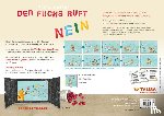 Hüsler, Silvia - Der Fuchs ruft NEIN - Bildkartenversion (A3, Multilingual)