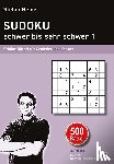  - SUDOKU - schwer bis sehr schwer 1