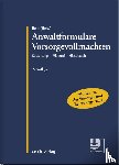  - Anwaltformulare Vorsorgevollmachten