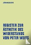 Schutte, Jürgen - Register zur Ästhetik des Widerstand von Peter Weiss