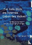 Post, Anna-Maria - "Der tiefe Blick ins innerste Leben des Volkes"