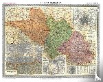 Handtke, Friedrich - Historische Karte: Provinz SCHLESIEN im Deutschen Reich - um 1910 [gerollt]