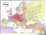  - Historische Karte: EUROPA im April 1939 (gerollt)