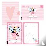 Wirth, Lisa - 12 Einladungskarten Geburtstag Mädchen (Feen). Handgemachte Einladungskarten Kindergeburtstag incl. 12 liebevollen Hand designten Briefumschlägen. Verpackt in einer wundervollen hochwertigen Karton Box. By Lisa Wirth