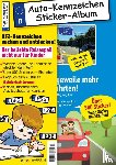 Gesierich, Philipp - Kinder-Reisespiel KFZ-Kennzeichen Sticker-Sammelalbum fürs Handgepäck, Mitmachbuch für die Ferien, Ratespaß unterwegs auf Reisen, Beschäftigung für Kinder bei langen Autofahrten