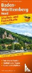  - Baden-Wurttemberg north, road and leisure map 1:200,000