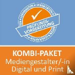 Rung-Kraus, Michaela, Sitter, Paul - AzubiShop24.de Kombi-Paket Lernkarten Mediengestalter/-in Digital und Print