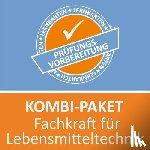 Rung-Kraus, Michaela, Fischer, Tanja - AzubiShop24.de Kombi-Paket Lernkarten Fachkraft für Lebensmitteltechnik