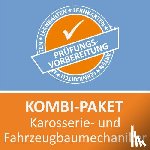 Rung-Kraus, Michaela, Keßler, Zoe - AzubiShop24.de Kombi-Paket Lernkarten Karosserie- und Fahrzeugbaumechaniker /in