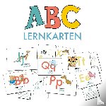 Wirth, Lisa - ABC-Lernkarten der Tiere, Bildkarten, Wortkarten, Flash Cards mit Groß- und Kleinbuchstaben