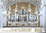 Bach Jr., Peter - Der Orgelkalender, ein Musik-Kalender 2026, DIN A4
