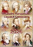 Bach Jr., Peter - Komponisten-Kalender, ein Musik-Kalender 2026, DIN A4