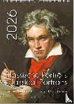 Bach Jr., Peter - Komponisten-Kalender, ein Musik-Kalender 2026, DIN A3