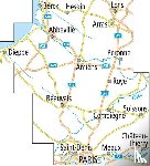  - ADFC-Radtourenkarte F-PIC Paris Picardie 1:150.000, reiß- und wetterfest, E-Bike geeignet, GPS-Tracks Download