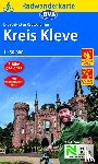  - Radwanderkarte BVA Die schönsten Radtouren im Kreis Kleve 1:50.000, reiß- und wetterfest, GPS-Tracks Download