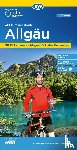  - ADFC-Regionalkarte Allgäu 1:75.000, mit Tagestourenvorschlägen, reiß- und wetterfest, E-Bike-geeignet, GPS-Tracks-Download