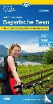  - ADFC-Regionalkarte Bayerische Seen, 1:75.000, reiß- und wetterfest, mit kostenlosem GPS-Download der Touren via BVA-website oder Karten-App
