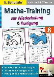 Krampe, Jörg, Mittelmann, Rolf - Mathe-Training zur Wiederholung und Festigung / Klasse 8