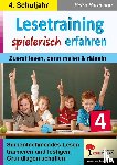 Hartmann, Petra - Lesetraining spielerisch erfahren / Klasse 4