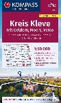  - KOMPASS Fahrradkarte 3213 Kreis Kleve mit Geldern, Moers, Venl 1:50.000