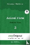 Orwell, George - Animal Farm / Farm der Tiere - Teil 2 (Buch + MP3 Audio-CD) - Lesemethode von Ilya Frank - Zweisprachige Ausgabe Englisch-Deutsch