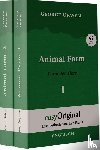 Orwell, George - Animal Farm / Farm der Tiere - 2 Teile (Buch + 2 MP3 Audio-CD) - Lesemethode von Ilya Frank - Zweisprachige Ausgabe Englisch-Deutsch