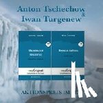 Tschechow, Anton Pawlowitsch, Turgenew, Iwan - Anton Tschechow & Iwan Turgenew Softcover (Bücher + 2 MP3 Audio-CDs) - Lesemethode von Ilya Frank
