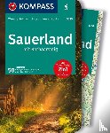 Behla, Thilo, Behla, Sylvia, Harnach, Klaus - KOMPASS Wanderführer Sauerland mit Rothaarsteig, 50 Touren mit Extra-Tourenkarte