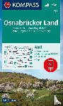  - KOMPASS Wanderkarte 750 Osnabrücker Land, NP TERRA.vita, Bielefeld, Teutoburger Wald, Wiehengeb. 1:50.000
