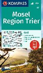  - KOMPASS Wanderkarte 834 Mosel, Region Trier 1:50.000