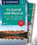 Heitzmann, Wolfgang - Stubaital wanderfuhrer +Extra-Tourenkarte