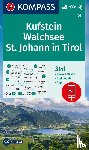  - KOMPASS Wanderkarte 09 Kufstein, Walchsee, St. Johann in Tirol 1:25.000